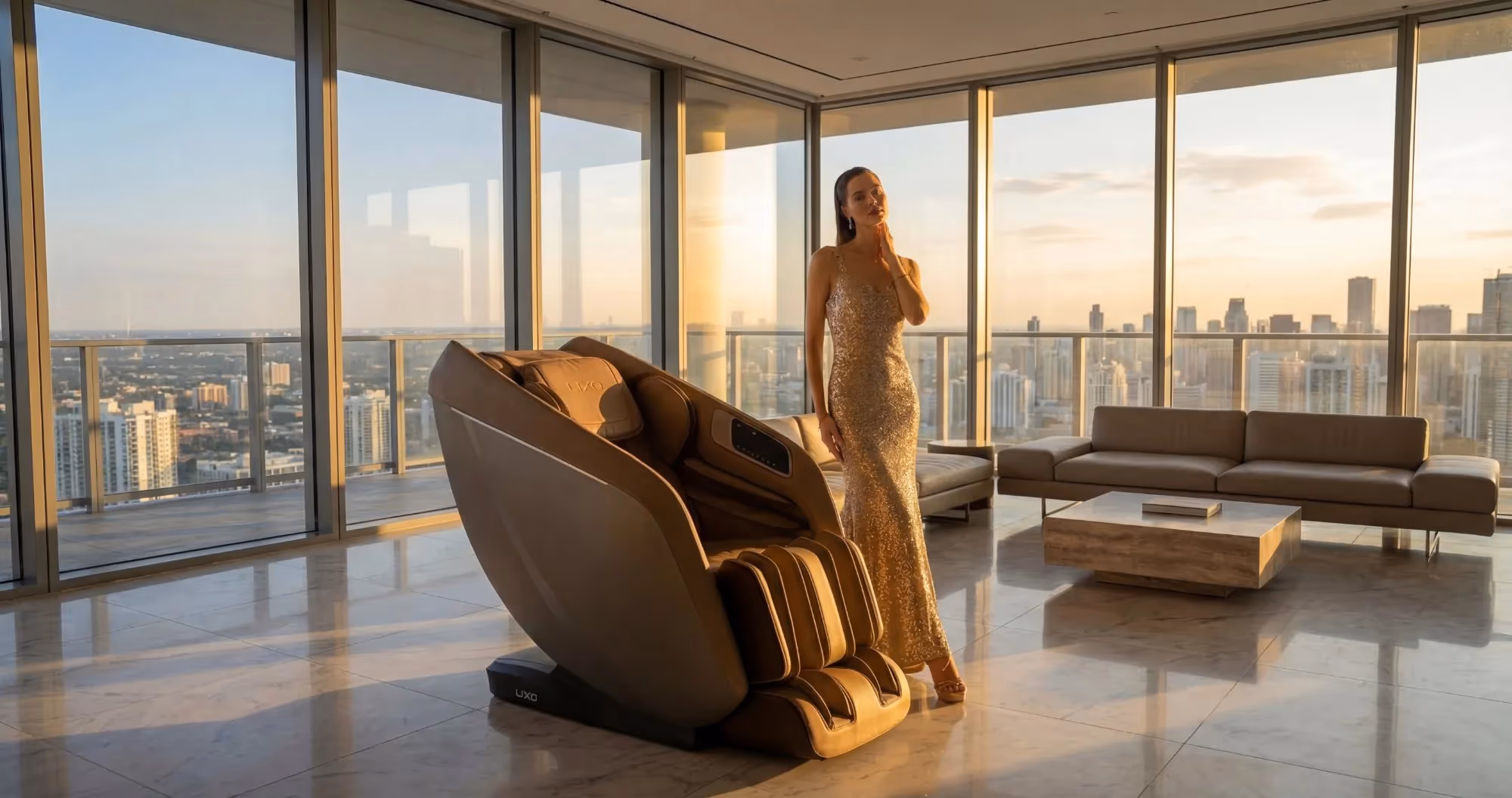 Premium massage chair