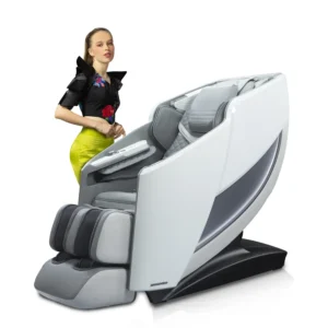 RoboticVibe massage chair -  RV7575 White + Grey